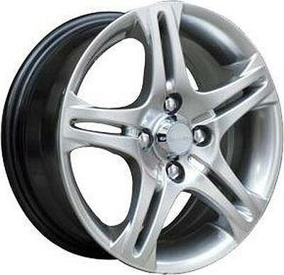 TG Racing LZ 205 6x14 4x100 ET 38 Dia 60.1 silver