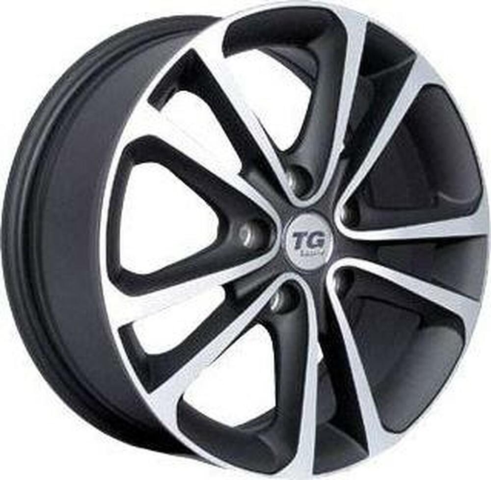 TG Racing LZ 276 6.5x16 5x114.3 ET 45 Dia 67 BLK POL