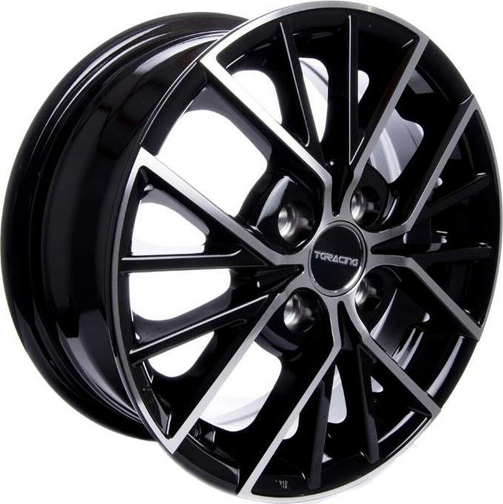 TG Racing LZ 741 6x15 4x114.3 ET 45 Dia 67.1 BLK POL