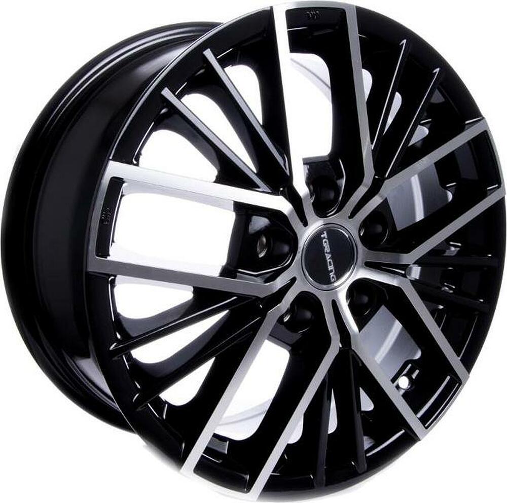TG Racing LZ 742 7x17 5x114.3 ET 40 Dia 67.1 BLK POL