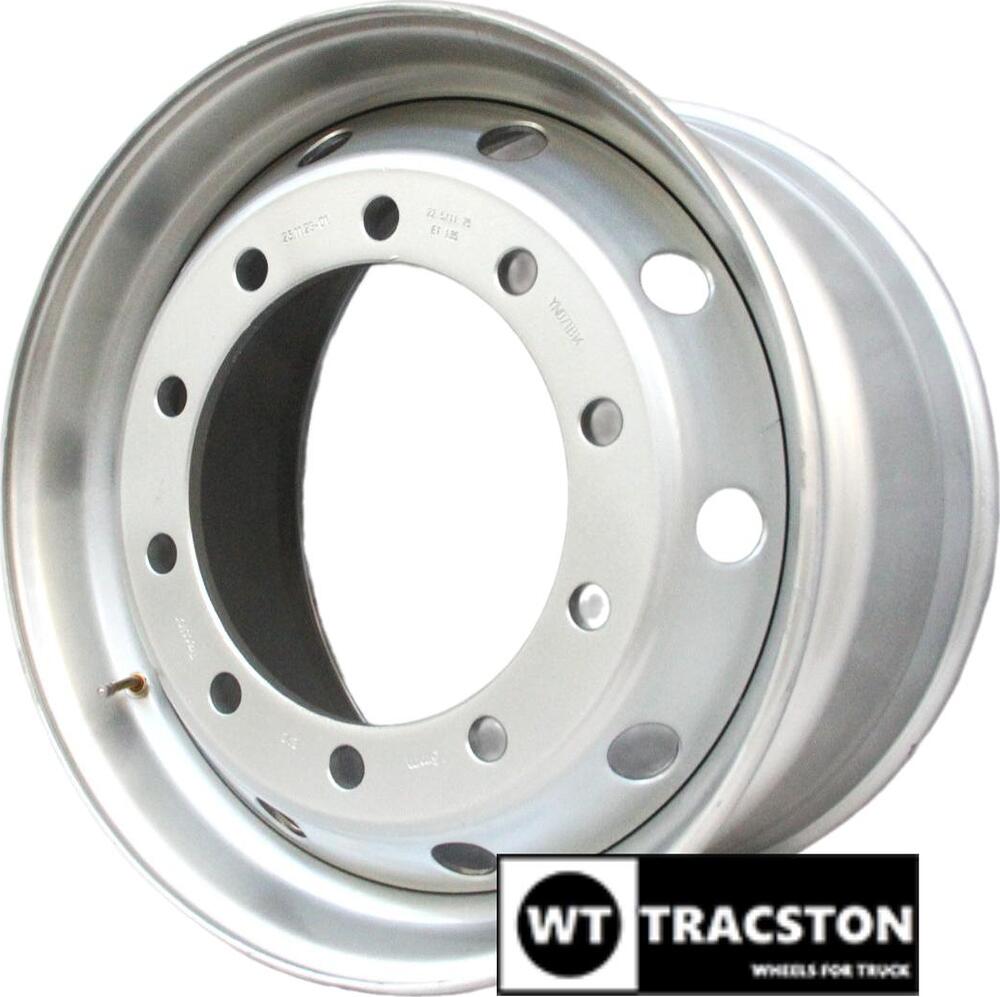 Tracston 10/335/281/135 11.75x22.5 10x335 ET 135 Dia 281 Silver