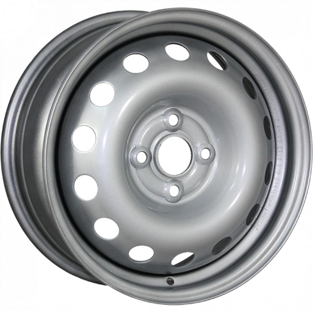 Trebl 8135 6x15 4x100 ET 45 Dia 56.1 silver