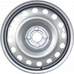 Trebl X40050 6.5x16 4x100 ET 49 Dia 60.1 silver Trebl X40050 6.5x16 4x100 ET 49 Dia 60.1 silver