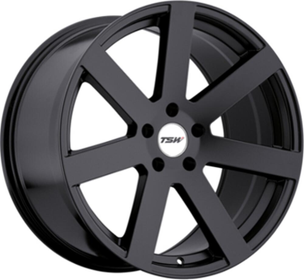 TSW Bardo 8x18 5x112 ET 45 Dia 72 Matt Black