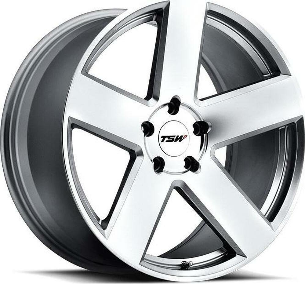 TSW Bristol 8.5x18 5x114.3 ET 40 Dia 76 Matte Black