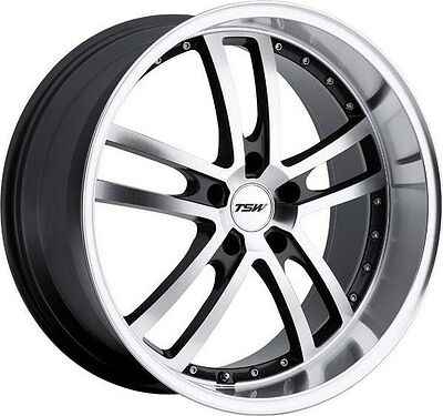 TSW Cadwell 8x17 5x114.3 ET 40 Dia 76 Gunmetal Mirror Cut Face_Lipe