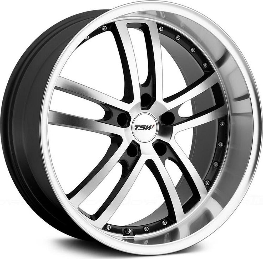 TSW Cadwell 8.5x20 5x120 ET 35 Dia 76 Gunmetal Mirror Cut Face