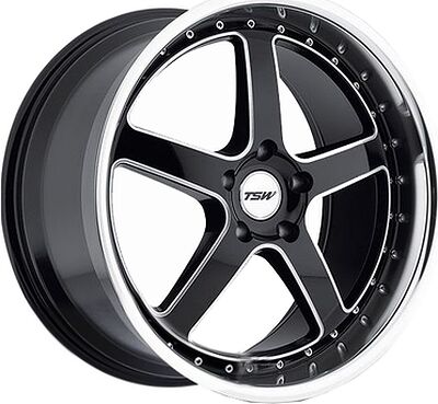 TSW Carthage 8x18 5x112 ET 32 Dia 72 gloss black
