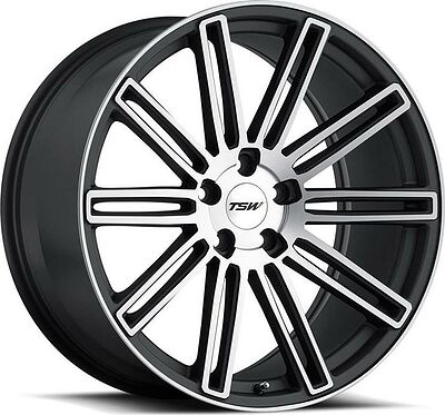TSW Crowthorne 8.5x20 5x114.3 ET 30 Dia 76 Gunmetal