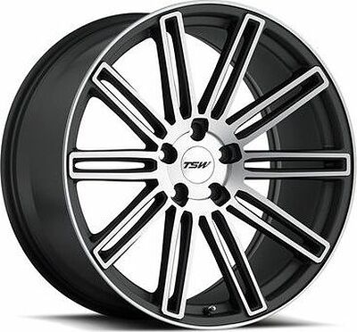 TSW Crowthorne 8.5x19 5x114.3 ET 30 Dia 76 Matt Gun Metal