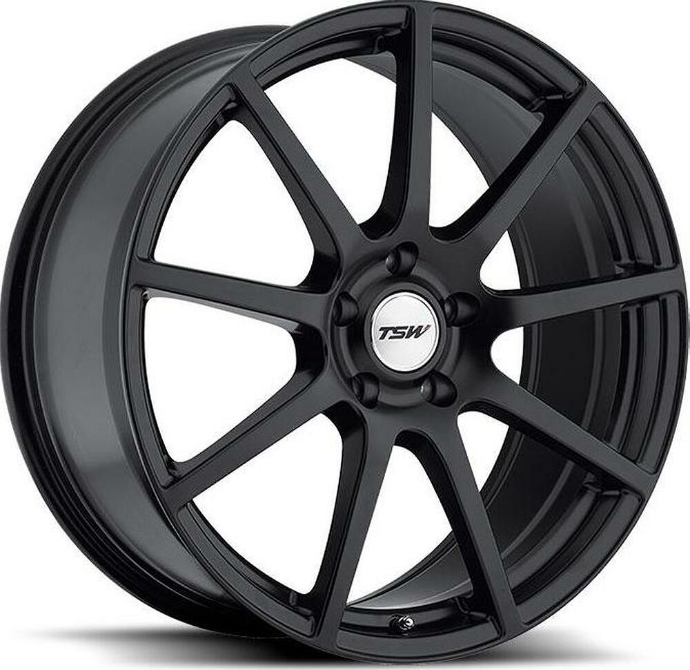 TSW Interlagos 8x17 5x100 ET 35 Dia 72 Matte Black