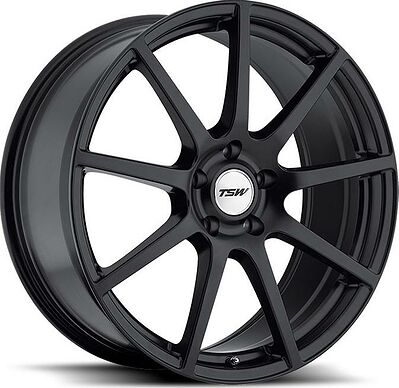 TSW Interlagos 7.5x18 5x114.3 ET 45 Dia 76 black