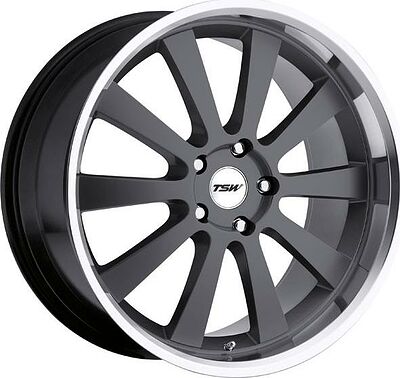 TSW Londrina 8x18 5x112 ET 45 Dia 72 Gunmetal Mirror Cut Lip