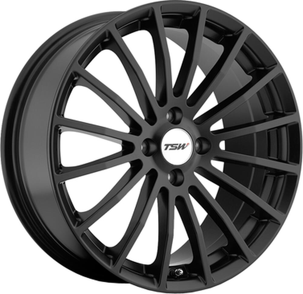 TSW Mallory 8x17 5x112 ET 32 Dia 72 matt black