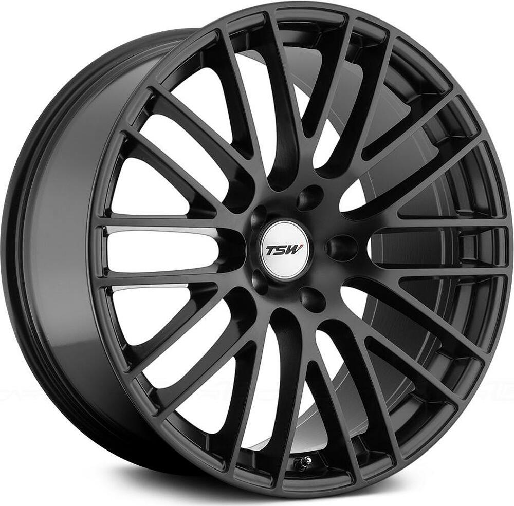 TSW Max 9x19 5x114.3 ET 30 Dia 76 Matt black