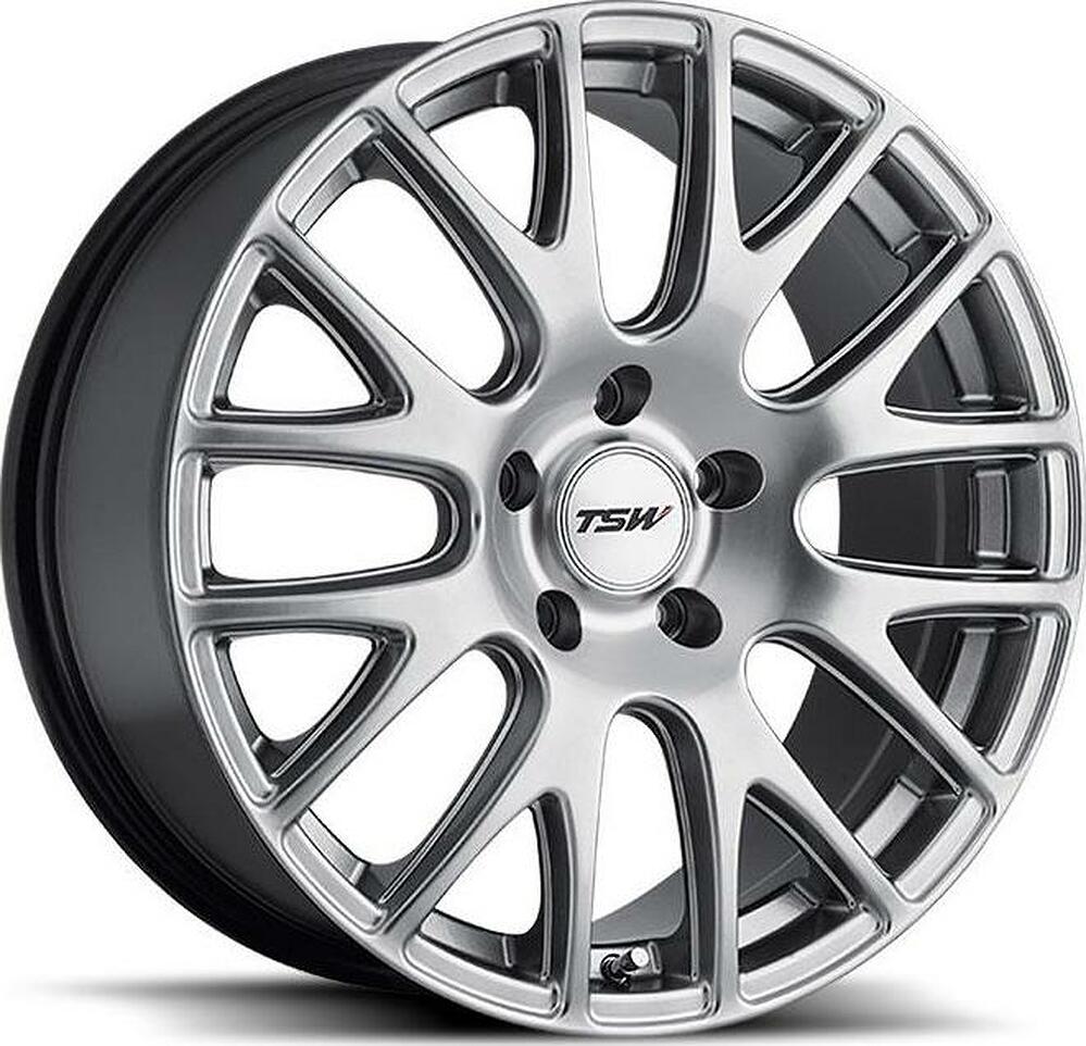 TSW Mugello 8x17 5x114.3 ET 40 Dia 76 Matte Black
