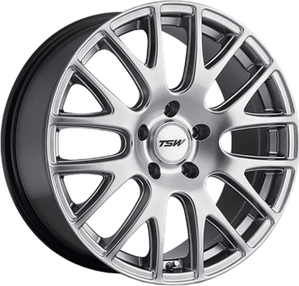 TSW Mugello 8x17 5x112 ET 45 Dia 72 matt black