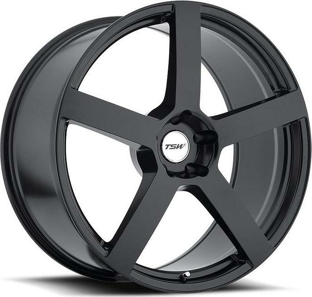 TSW Panorama 8x18 5x114.3 ET 35 Dia 76 black