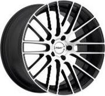 TSW Parabolica 8x18 5x114.3 ET 35 Dia 76 Silver Mirror Cut Face