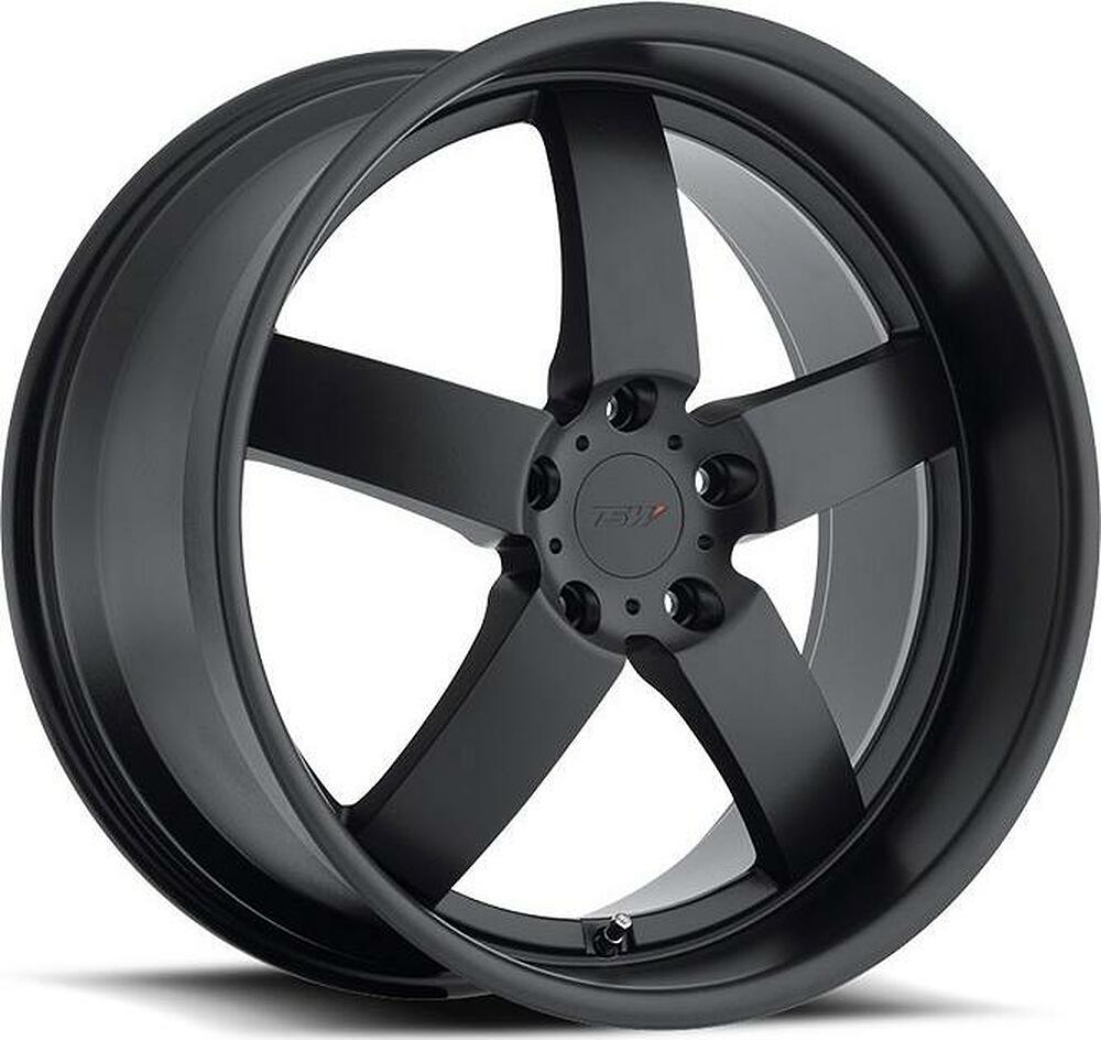 TSW Rockingham 8x19 5x114.3 ET 40 Dia 76 black