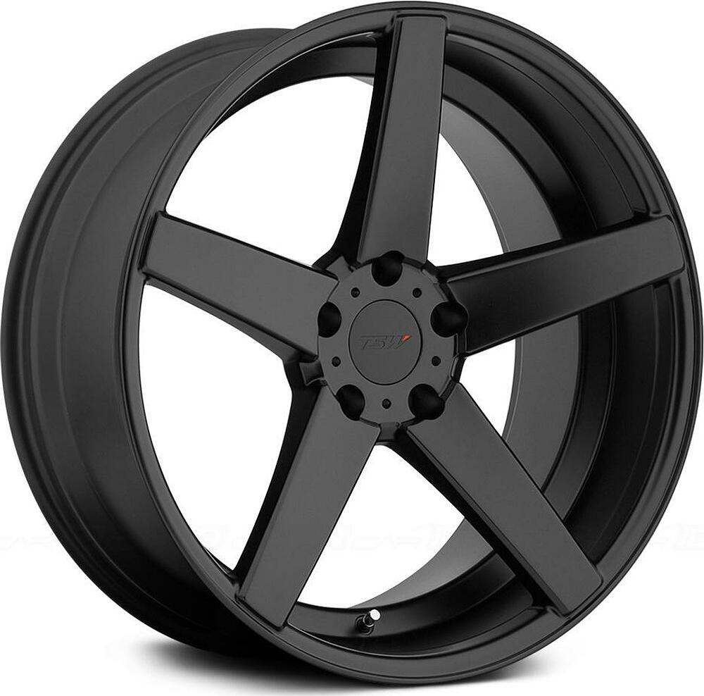 TSW Sochi 8x19 5x114.3 ET 35 Dia 76 black