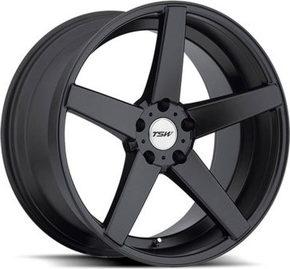 TSW Sochi 8x18 5x114 ET 35 Dia 76 Matt Black