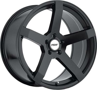 TSW Tanaka 8x17 5x120 ET 32 Dia 76 black