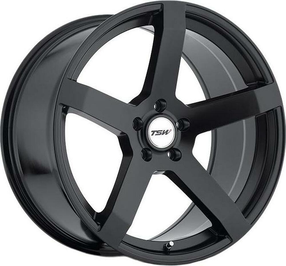 TSW Tanaka 8x17 5x112 ET 32 Dia 72 Mat Black
