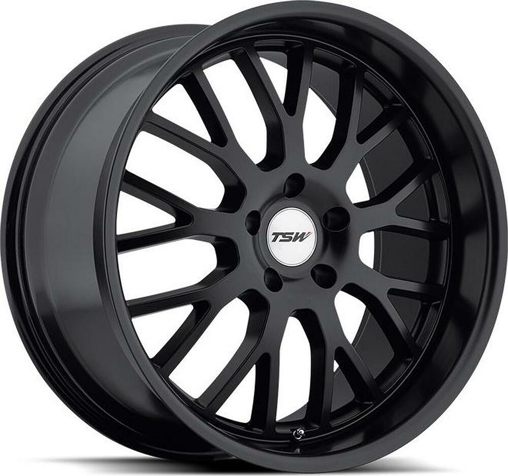 TSW Tremblant 8x18 5x114.3 ET 40 Dia 76 black