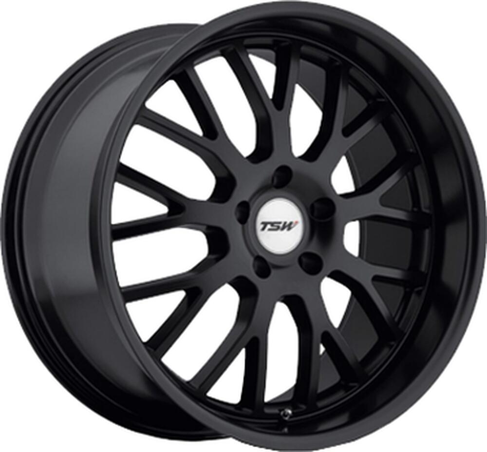 TSW Tremblant 8x17 5x120 ET 35 Dia 76 Matt Black