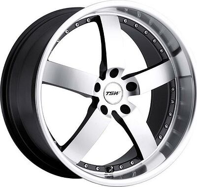 TSW Vairano 8x17 5x114.3 ET 40 Dia 76 Gunmetal Mirror Cut Face_Lipe