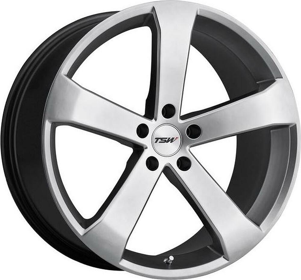 TSW Vortex 8x17 5x114.3 ET 40 Dia 76 hyper silver