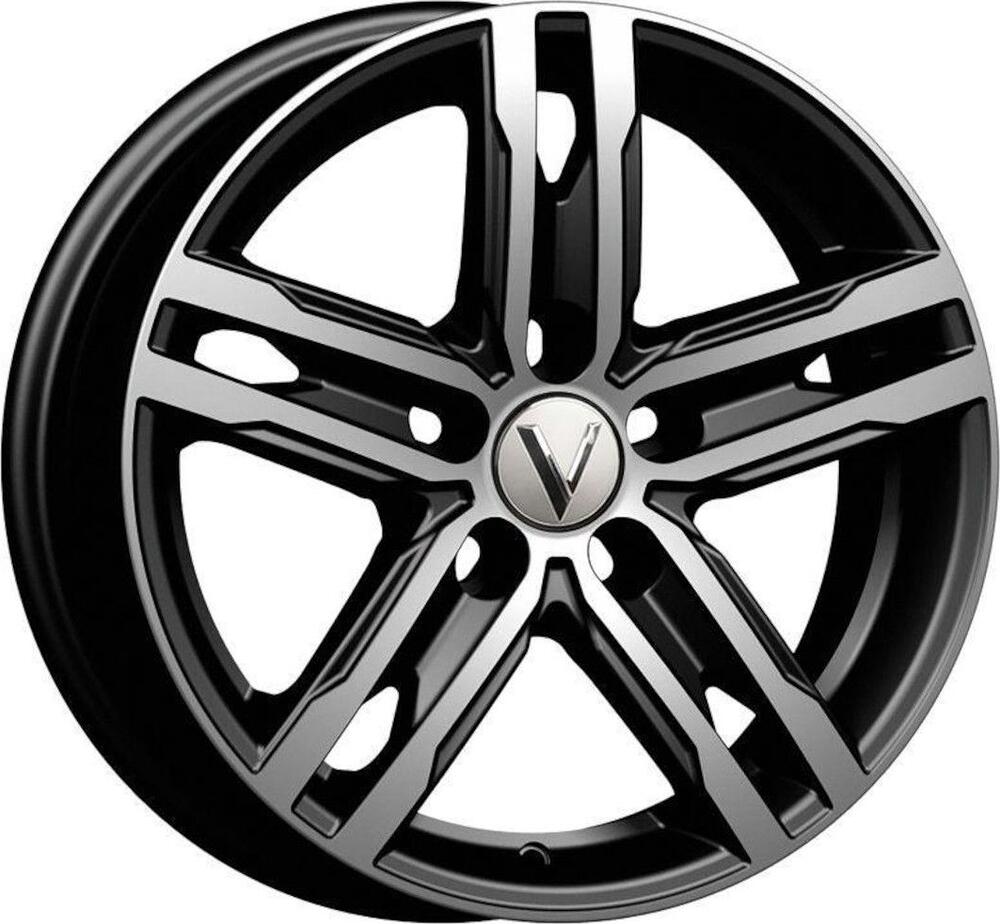 Vector B178 6x15 5x114.3 ET 46 Dia 67.1 черный алмаз