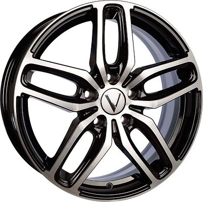 Vector B199 6.5x17 5x108 ET 33 Dia 60.1 черный алмаз