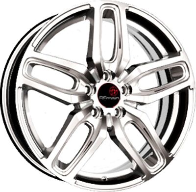Vector B200 6.5x17 5x108 ET 50 Dia 63.35 сильвер S