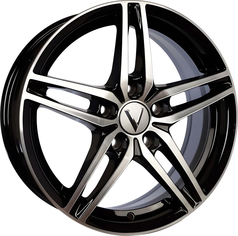 Vector B219 6.5x16 5x100 ET 48 Dia 56.1 сильвер S