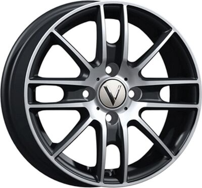 Vector K173 5.5x14 4x98 ET 35 Dia 58.5 сильвер S