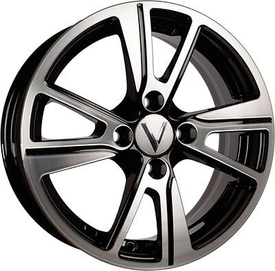 Vector K27 5.5x14 4x98 ET 35 Dia 58.5 черный алмаз