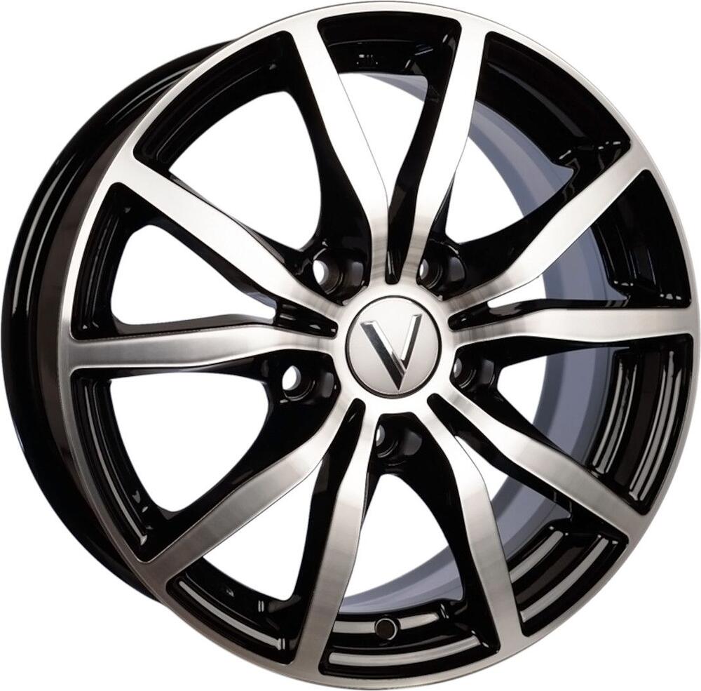 Vector K57 6.5x15 5x114.3 ET 45 Dia 67.1 сильвер S