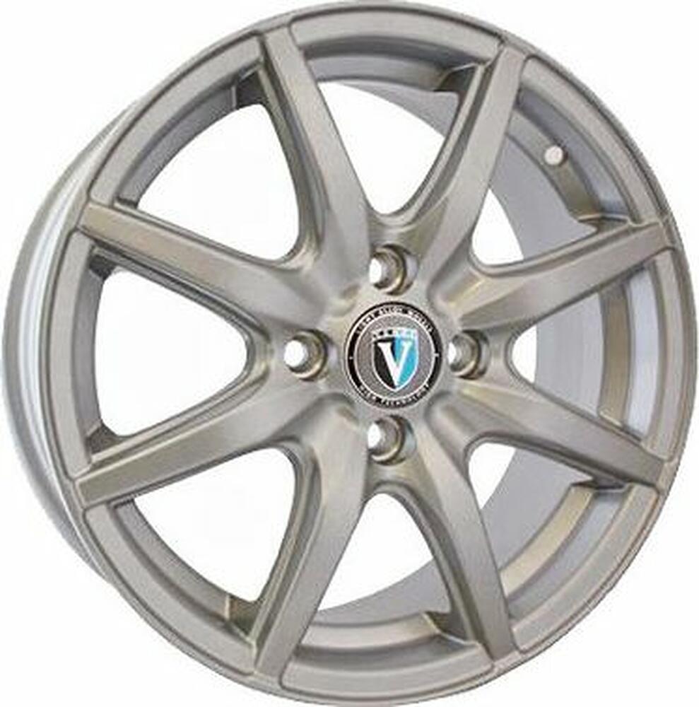 Venti 1415 5x14 4x100 ET 43 Dia 67 Silver