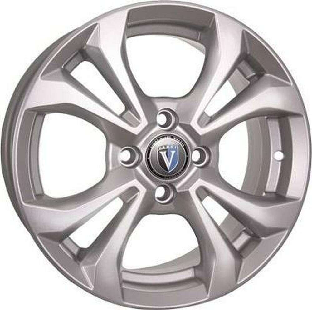 Venti 1504 6x15 4x100 ET 46 Dia 67 Silver