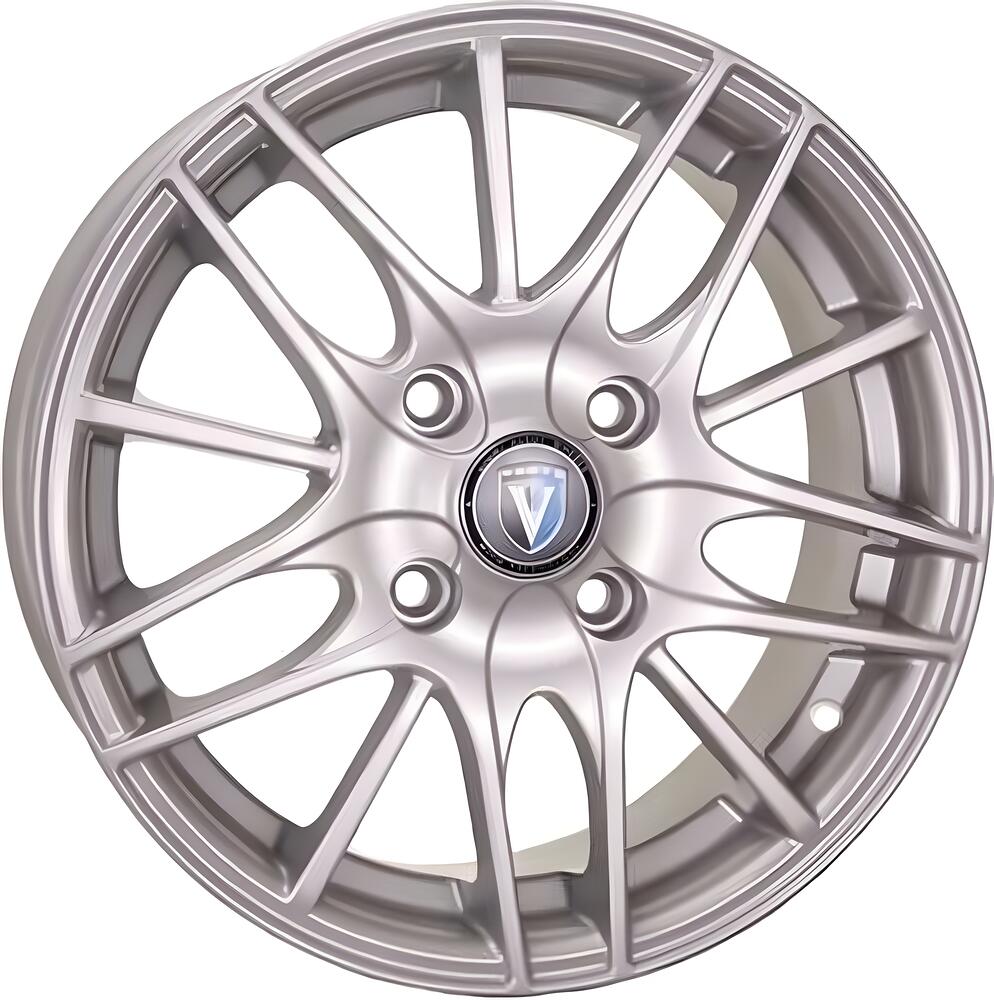 Venti 1506 6x15 4x100 ET 45 Dia 56 Silver