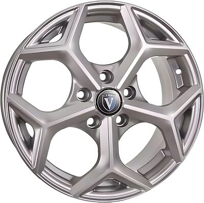 Venti 1612 6.5x16 5x108 ET 50 Dia 63.4 silver