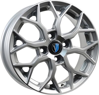 Venti 1619 (Solaris) 6x16 4x100 ET 46 Dia 54.1 Silver