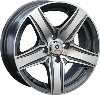 Vianor VR21 7x17 5x100 ET 48 Dia 56.1 GMF