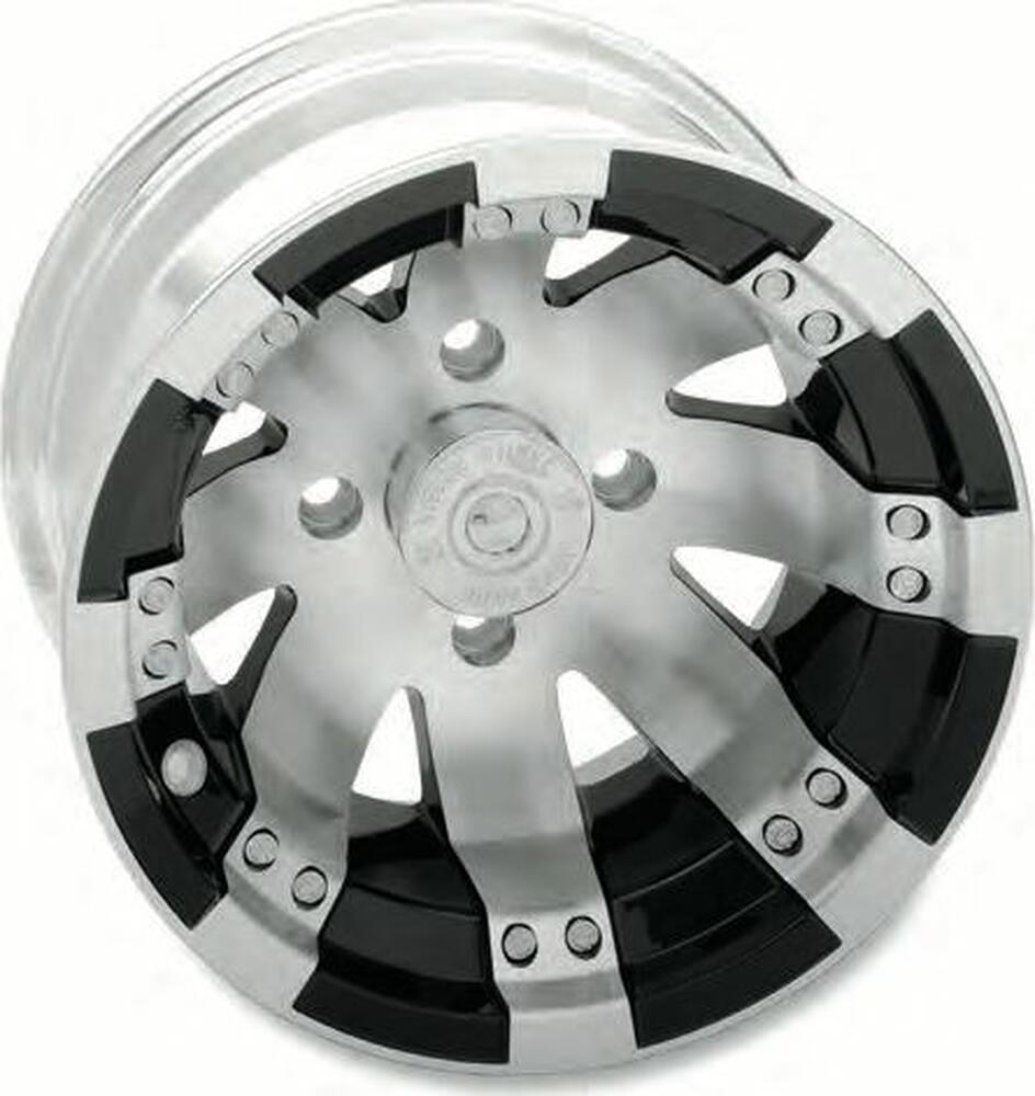 Vision Wheel 158 Buckshot 8x12 4x110 ET -10.2 Black / Machined