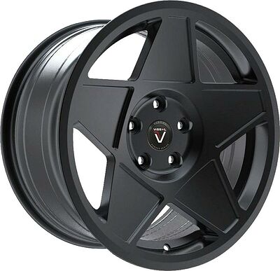 Vissol F-005 8.5x18 5x112 ET 42 Dia 66.6 satin-black