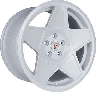 Vissol F-005 9.5x19 5x100 ET 35 Dia 57.1 white
