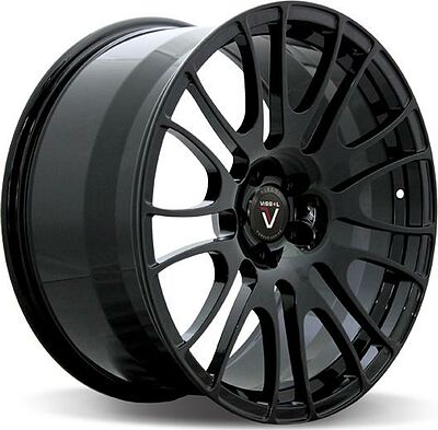 Vissol F-303 8.5x19 5x112 ET 30 Dia 66.6 gloss-black