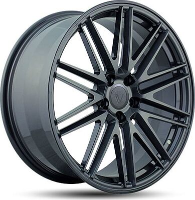 Vissol F-307 9x22 5x112 ET 32 Dia 66.6 gloss-graphite